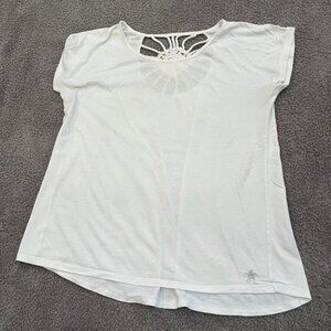 Satva Lace Back Shirt - L